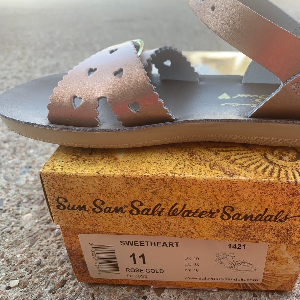 Girls Sweetheart Salt Water Sandals